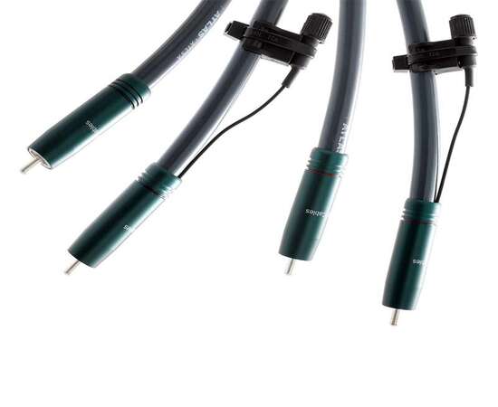 Atlas Cables Ailsa Ultra  Grun  RCA 0.75M