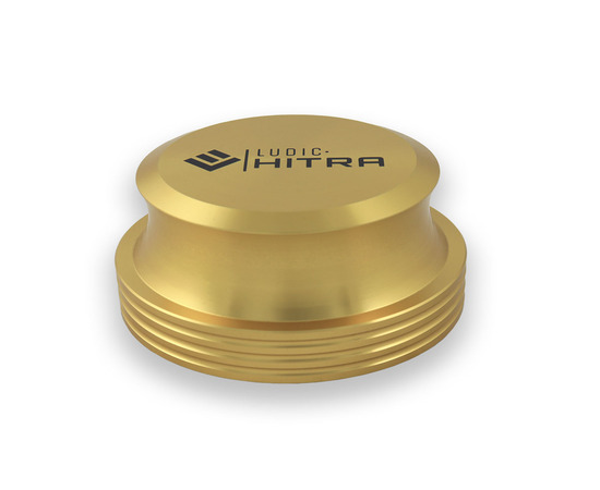 Ludic Hitra Record Stabilizer Aluminium gold