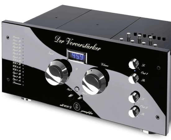 MBL 6010 D preamplifier Black/Chrome