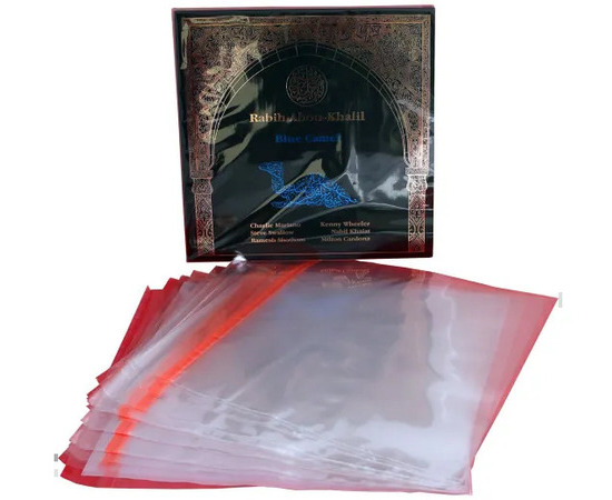 Simply Analog Διάφανες Εξωτερικές Θήκες με Κλείσιμο για Δίσκους 12" (25 τεμάχια)