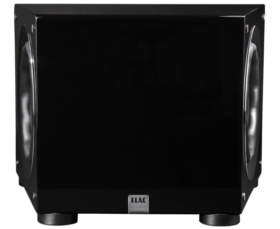 ELAC DS1200 12″ Dual Subwoofer High Gloss Black