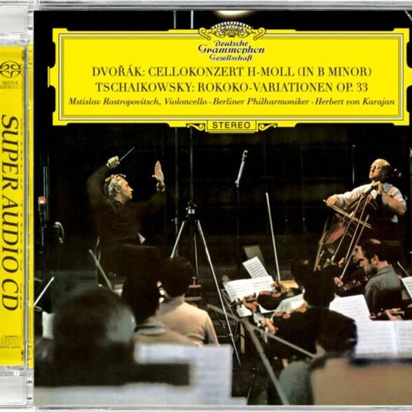 M. Rostropovich/H. v. Karajan & Berl. Philharmoniker: Dvorák-Cello Concerto, Tchaikovsky-Variati