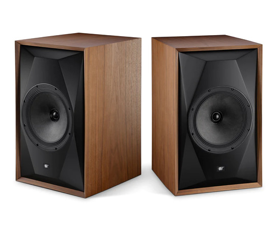 MoFi Electronics - SourcePoint 10 Bookshelf Speakers Walnut