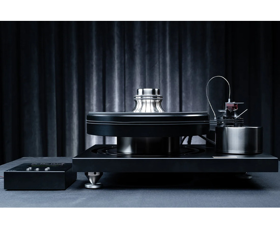 J.Sikora Turntables  - Initial  Line Black (including glass mat, power supply, clamp) 
