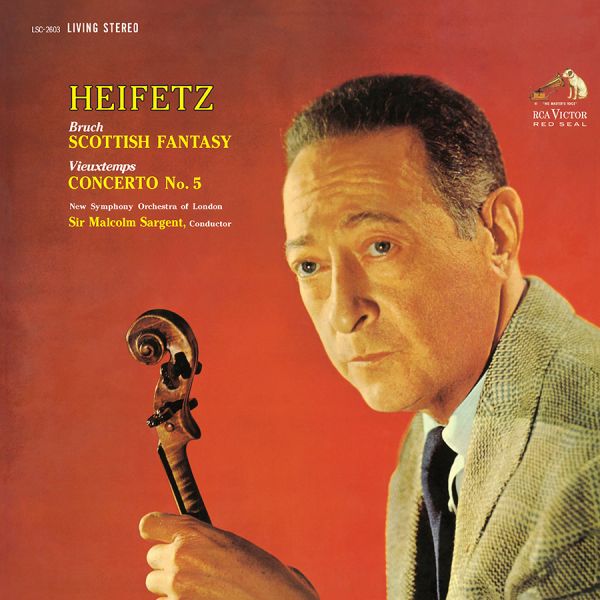 Sir Malcom Sargent & New London Symphony Orchestra: Vieuxtemps: Concerto No. 5; Bruch: Scottish 