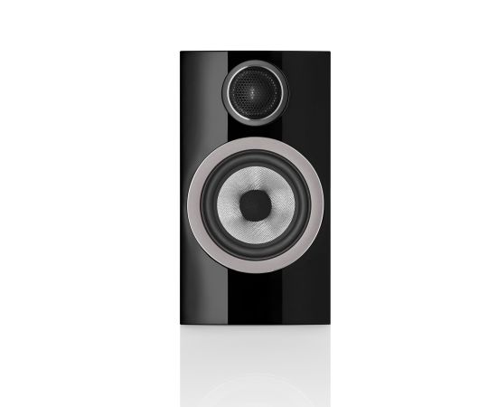 Bowers & Wilkins - 707 S3 Stand-Mount Speaker Gloss Black 