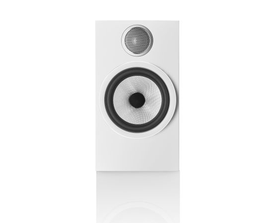 Bowers & Wilkins - 706 S3 Stand-Mount Speaker Satin White 