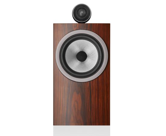 Bowers & Wilkins - 705 S3 Stand-Mount Speaker Mocha 