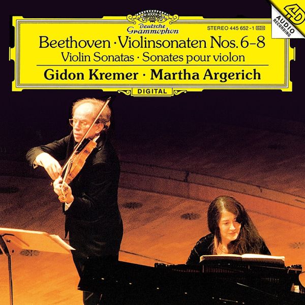Gidon Kremer & Martha Argerich – Beethoven: Violinsonaten Nos. 6-8 / 2LP Analogphonic