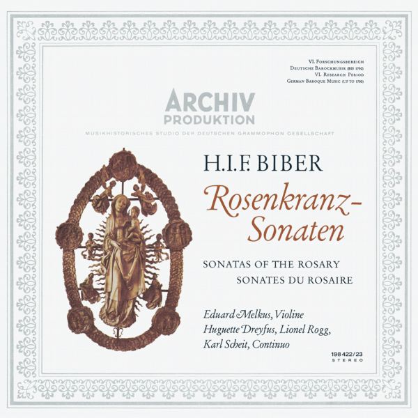 Eduard Melkus – H.I.F Biber: Rosenkranz-Sonaten / 2LP Analogphonic