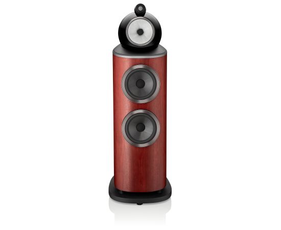 Bowers & Wilkins - 802 D4 Tower Speakers Satin Rosenut 