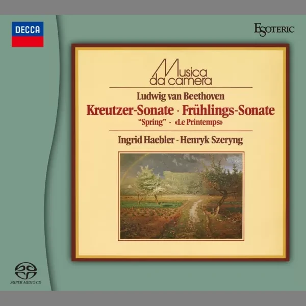 Ingrid Haebler & Henryk Szeryng - Beethoven: Violin Sonatas Nos. 4, 5 & 9 / CD Esoteric