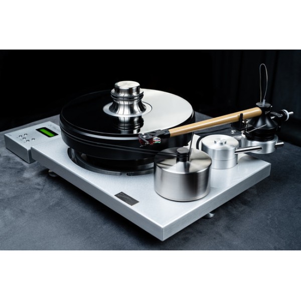 J.Sikora Turntables - Initial Line Silver (including glass mat, power supply, clamp)