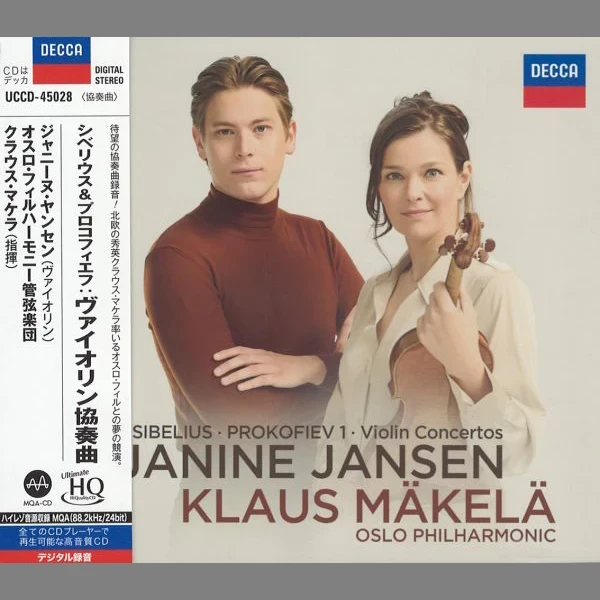 Janine Jansen/ Klaus Mäkelä & Oslo Philharmonic: Sibelius & Prokofiev - Violin Concertos 