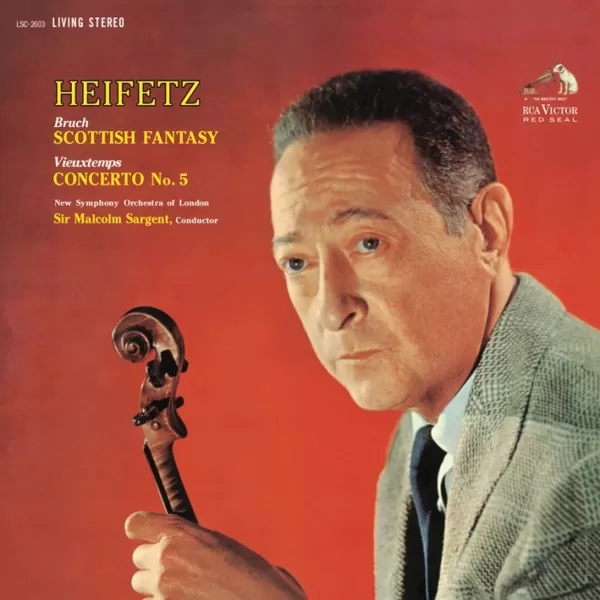Heifetz: Bruch - Scottish Fantasy/Vieuxtemps - Concerto No. 5 / 45RPM 2LP Analogue Productions