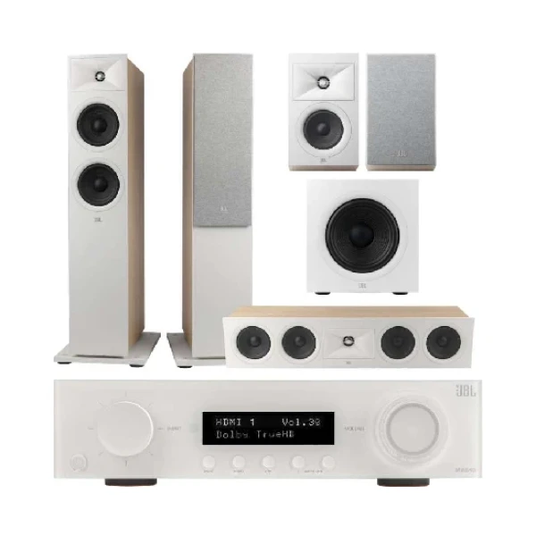 JBL Stage 260F Home Theater System 5.1 + Ραδιοενισχυτές AV JBL MA510.	