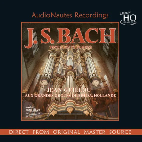 Jean Guillou aux grandes Orgues de Breda - J.S. Bach: Toccatas et Fugues / CD AudioNautes