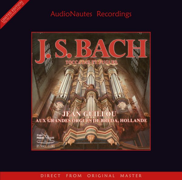 Jean Guillou aux grandes Orgues de Breda - J.S. Bach: Toccatas et Fugues / LP AudioNautes