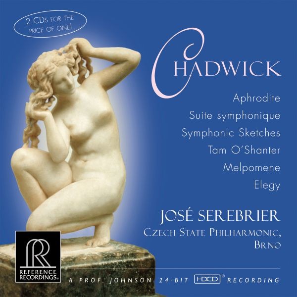 José Serebrier & Czech State Philharmonic: Chadwick - Aphrodite / CD Reference Recordings