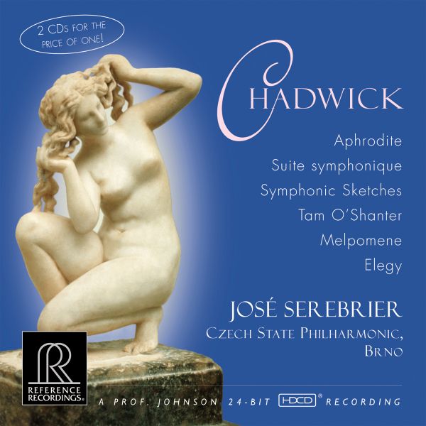 José Serebrier & Czech State Philharmonic: Chadwick - Aphrodite / CD Reference Recordings