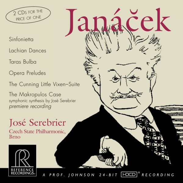 José Serebrier - Janácek / CD Reference Recordings