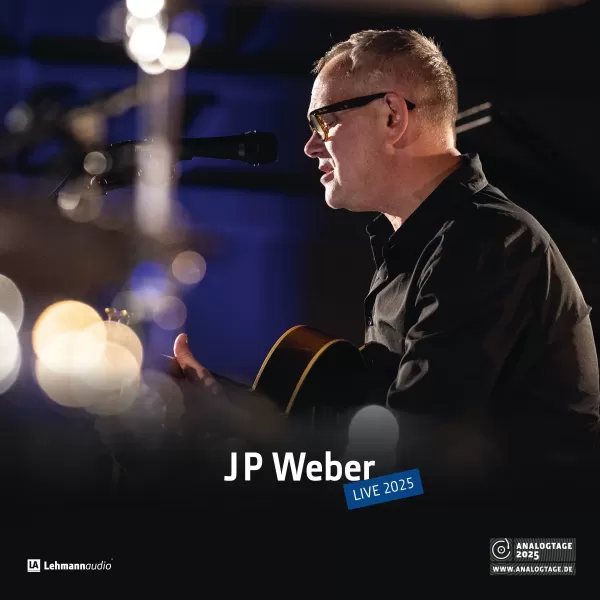 JP Weber - Live 2025 / LP 45RPM Lehmannaudio
