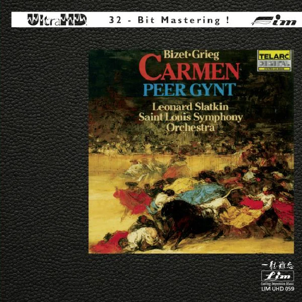 Leonard Slatkin & St. Louis Symphony Orchestra - Bizet: Carmen / Grieg: Peer Gynt / CD LIM