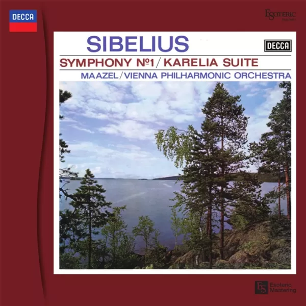 Lorin Maazel & Vienna Philharmonic Orchestra-Sibelius: Symphony No.1-Karelia Suite / LP Esoteric