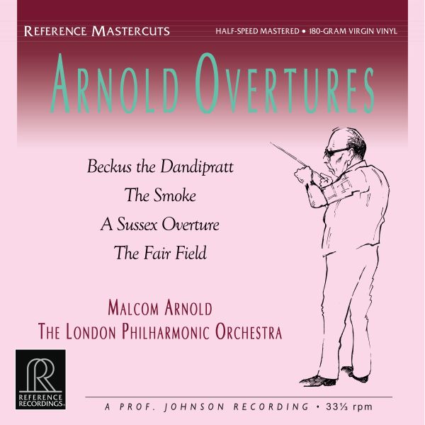 Malcom Arnold & The London Philharmonic Orchestra - Arnold Overtures / LP Reference Recordings