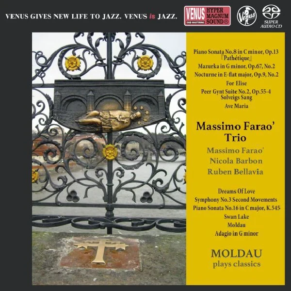 Massimo Faraò Trio – Moldau Plays Classics / CD Venus Records