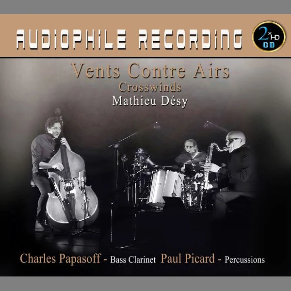 Mathieu Désy - Vents Contre Airs / CD 2xHD