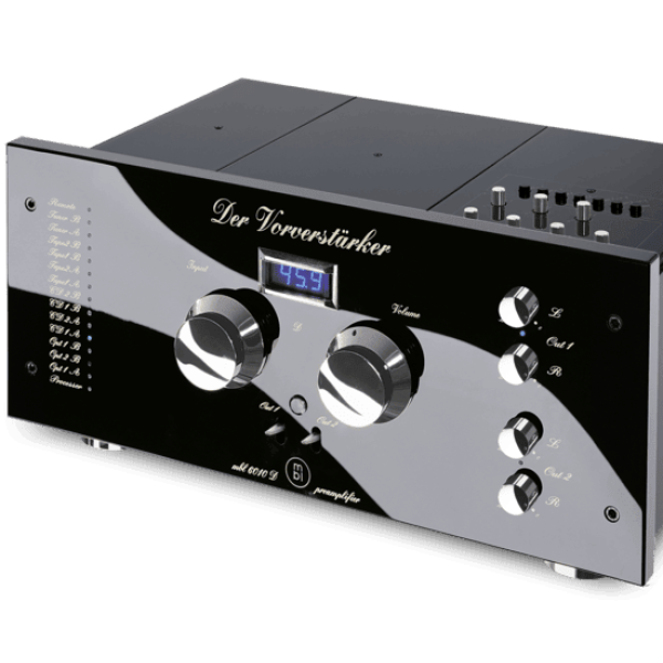 MBL 6010 D preamplifier Black/Chrome