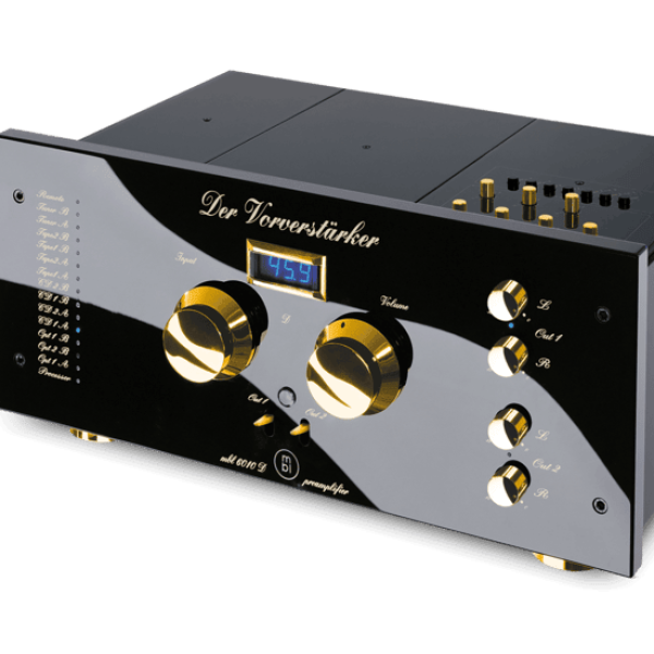 MBL 6010 D preamplifier Black/Gold