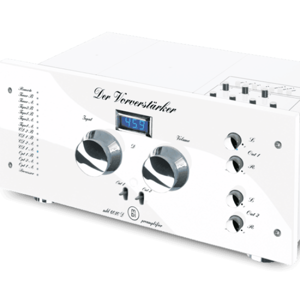 MBL 6010 D preamplifier White/Chrome
