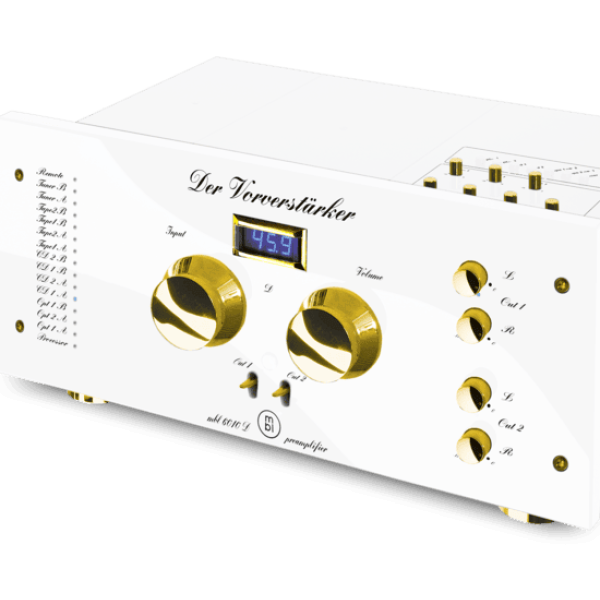 MBL 6010 D preamplifier White/Gold