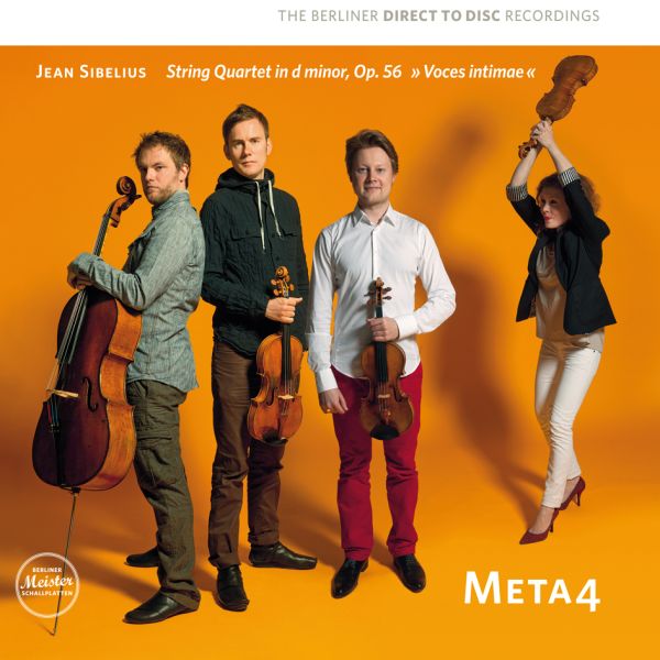 Meta4 - Jean Sibelius: String Quartet In D Minor / LP Berliner Meister Schallplatten