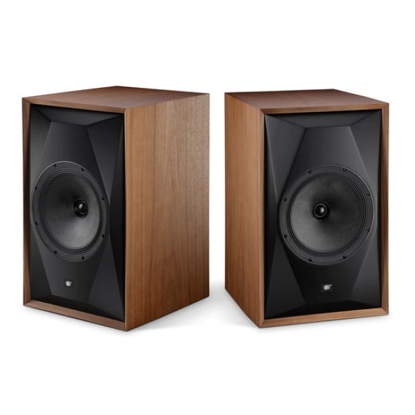 MoFi Electronics - SourcePoint 10 Bookshelf Speakers Walnut