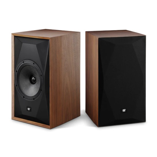 MoFi Electronics - SourcePoint 8 Bookshelf Speakers Walnut