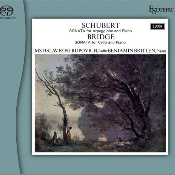 Mstislav Rostropovich & Benjamin Britten Schubert Sonata for Arpeggione and Piano/ CD Esoteric