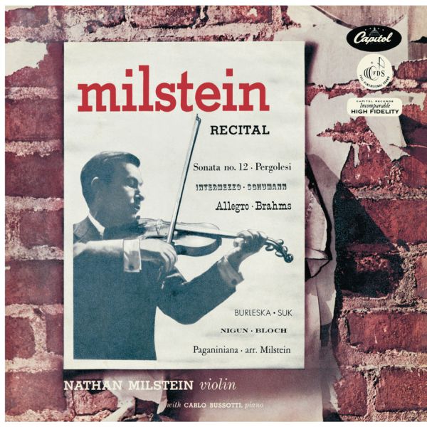 Nathan Milstein – A Nathan Milstein Recital / LP Analogphonic