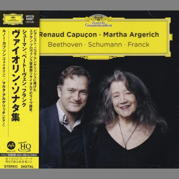 Renaud Capuçon / Martha Argerich – Beethoven / Schumann / Franck / CD Universal Music