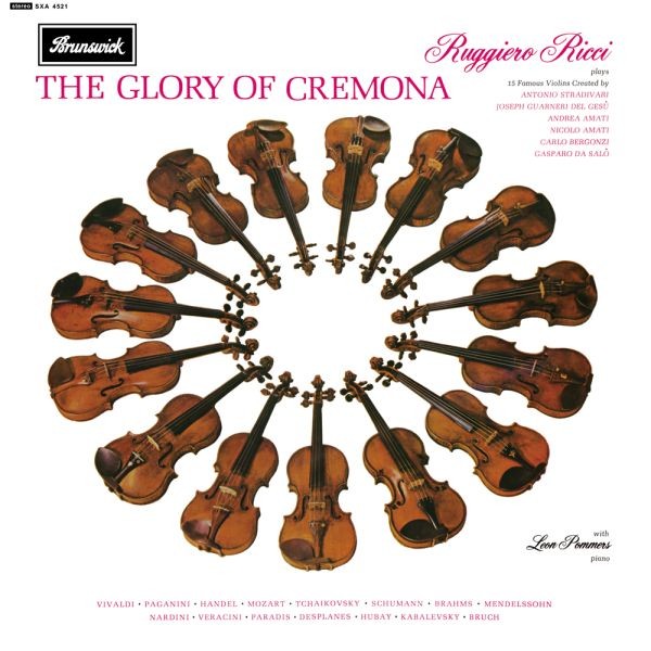 Ruggiero Ricci - The Glory of Cremona / LP Analogphonic