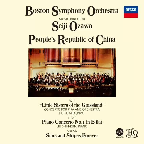 Ozawa & Boston Orchestra-Wu Tsu-Chiang:Little Sisters Of The Grassland/Liszt: Piano Concerto No1