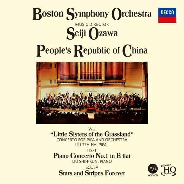 Ozawa & Boston Orchestra-Wu Tsu-Chiang:Little Sisters Of The Grassland/Liszt: Piano Concerto No1