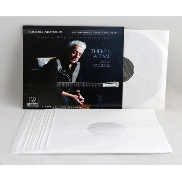 Simply Analog  LP 12” Antistatic Inner Sleeves White Pack of 25