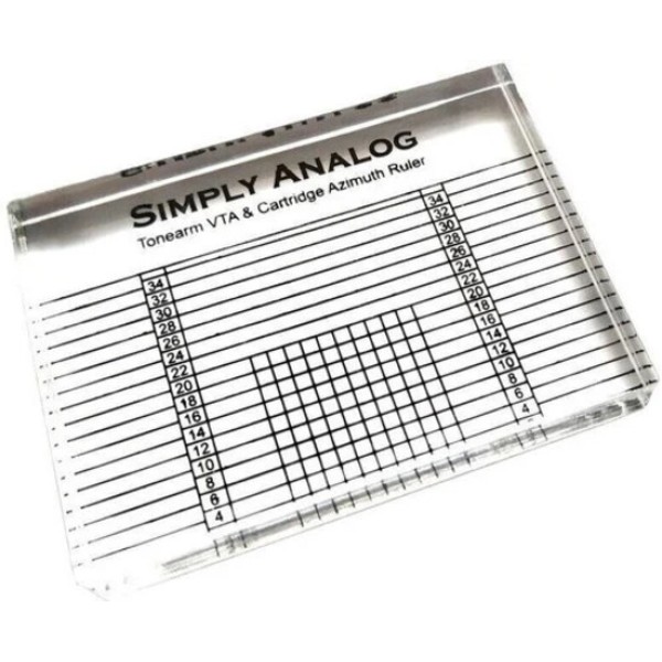 Simply Analog Tonearm VTA & Cartridge Azimuth Ruler