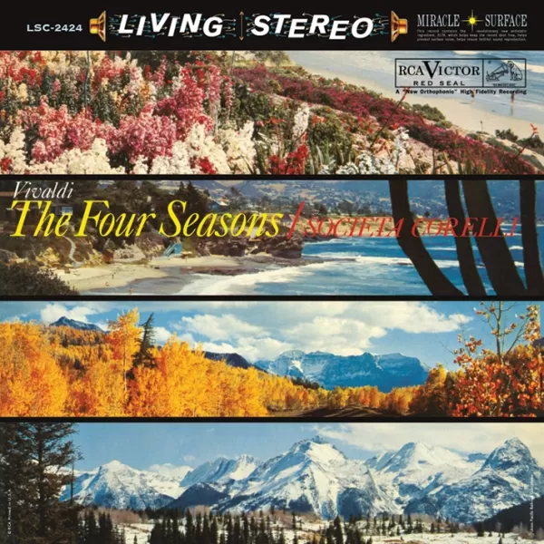 Societa Corelli - Vivaldi: The Four Seasons / 2LP 45RPM Analogue Productions