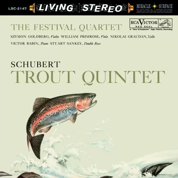 The Festival Quartet - Schubert: Trout Quintet / 2LP 45RPM Analogue Productions