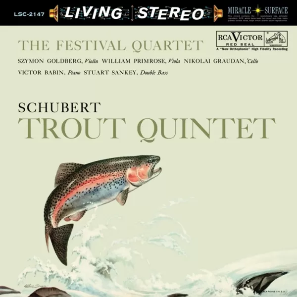 The Festival Quartet - Schubert: Trout Quintet / 2LP 45RPM Analogue Productions