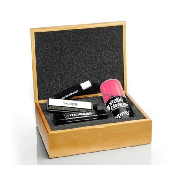 Thorens Cleaning set in a wooden box